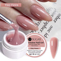 15Ml Extension Nail Gel Polish Nails Finger Form Clear Nude Pink Nail Art Camouflage Hard Gel Acrylic Nail Manicur