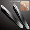 4Pcs Set Professional Tweezers Set Perfect for Eyebrow Hair Removal Splinter Very Effortless and Relaxed to Remove