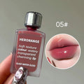 Lightly Glass Water Gloss  Lip Glaze Mirror Moisturizing Plump Lips Not Easy to Stick to the Cup Long-Lasting Makeup