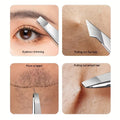 4Pcs Set Professional Tweezers Set Perfect for Eyebrow Hair Removal Splinter Very Effortless and Relaxed to Remove