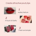 Lightly Glass Water Gloss  Lip Glaze Mirror Moisturizing Plump Lips Not Easy to Stick to the Cup Long-Lasting Makeup