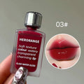 Lightly Glass Water Gloss  Lip Glaze Mirror Moisturizing Plump Lips Not Easy to Stick to the Cup Long-Lasting Makeup